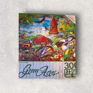 Green Acres Farm Frolic 300 Piece Puzzle